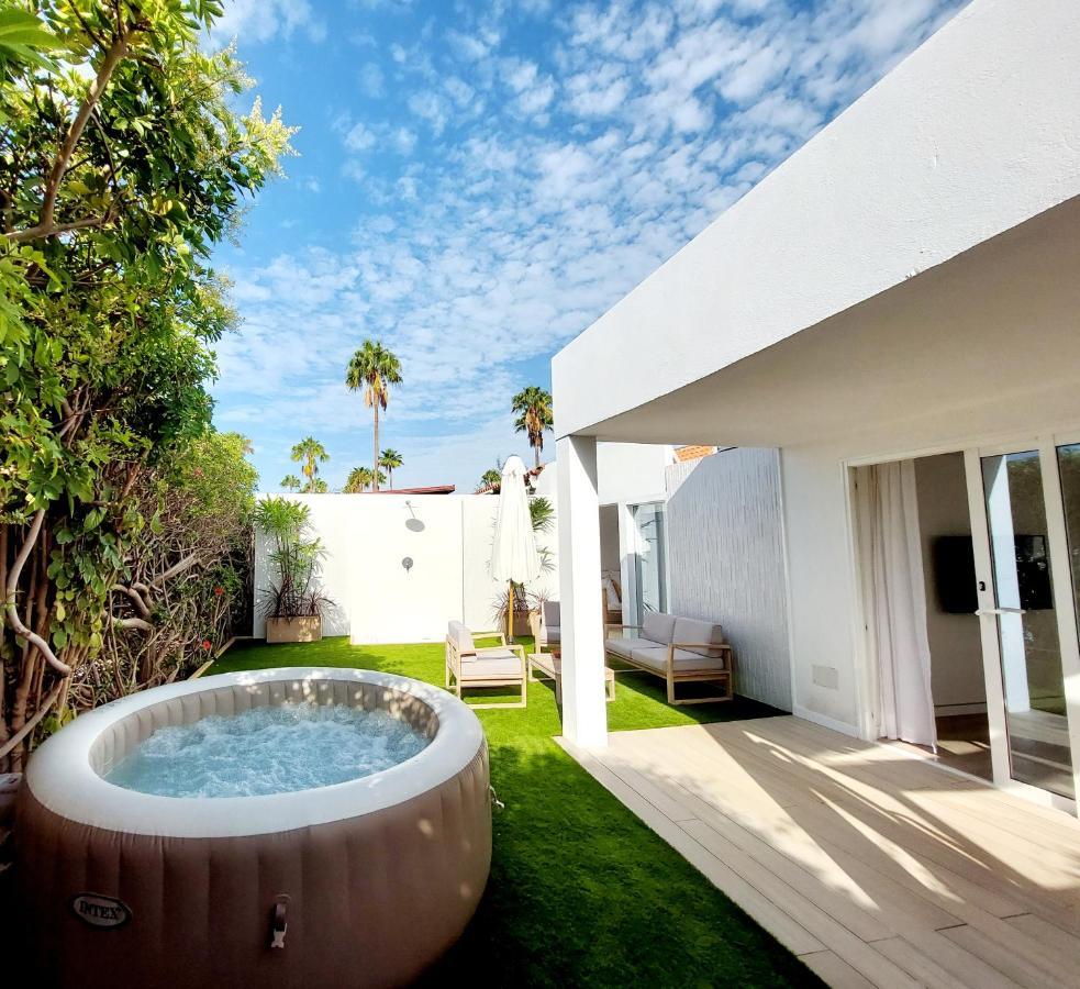 Bungalow De Diseno Hidromasajes Terraza Y Piscina. San Bartolomé Zewnętrze zdjęcie