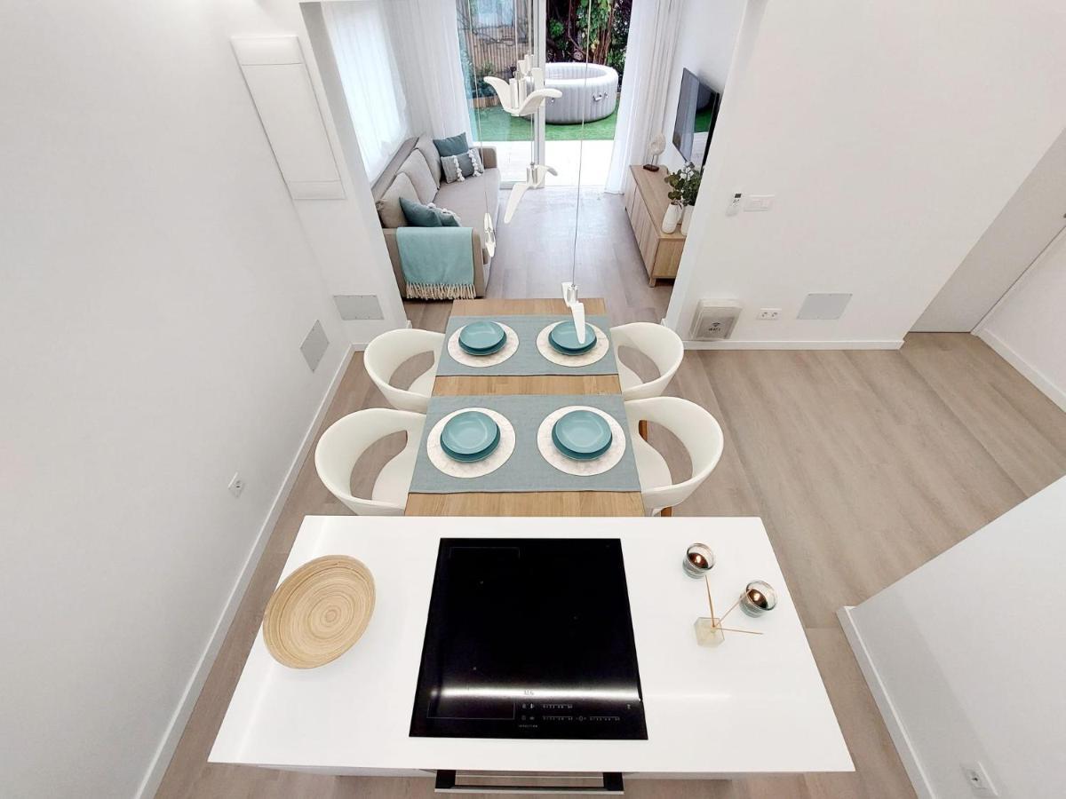 Bungalow De Diseno Hidromasajes Terraza Y Piscina. San Bartolomé Zewnętrze zdjęcie